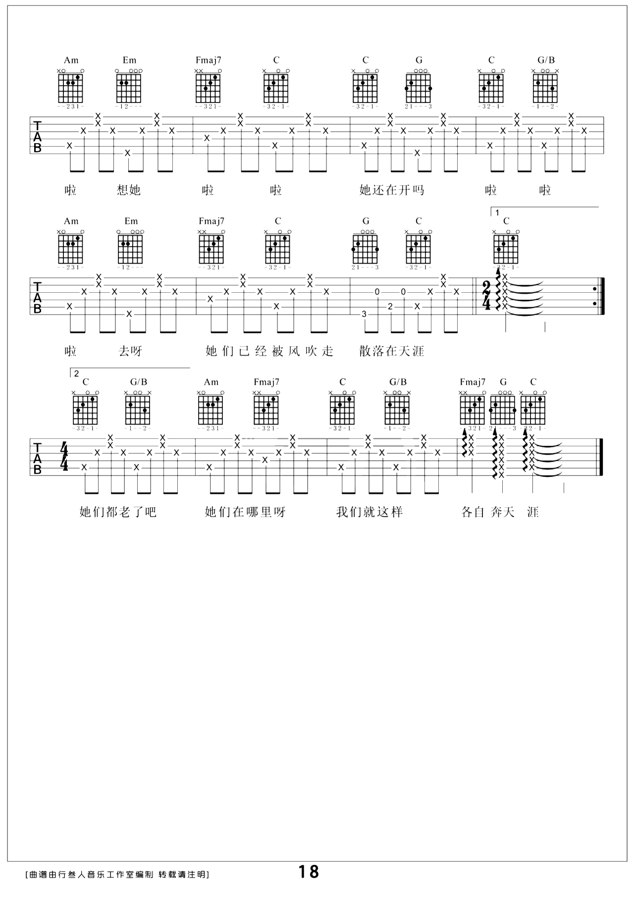 朴树 那些花儿