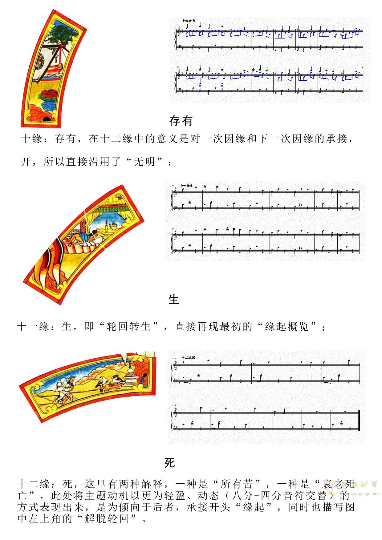 《十二缘生灭》创作思路说明