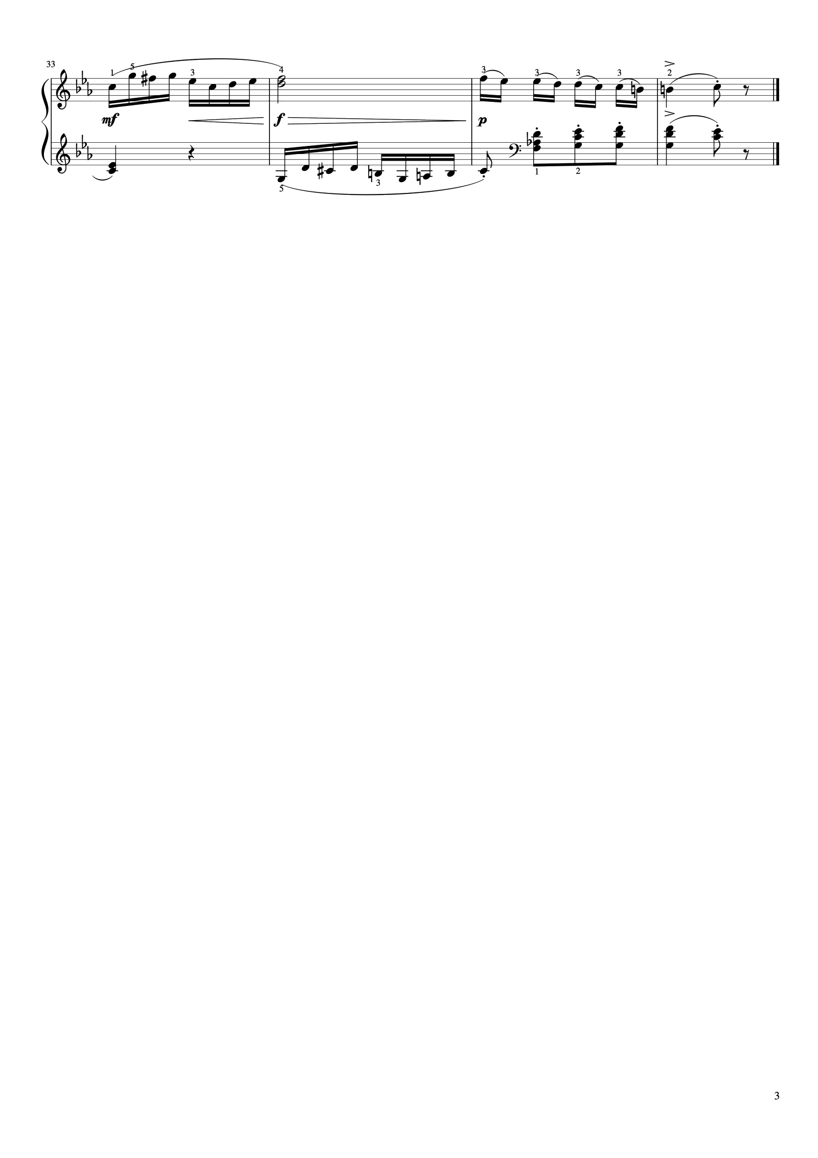 第43首《莱蒙钢琴练习曲 作品37》