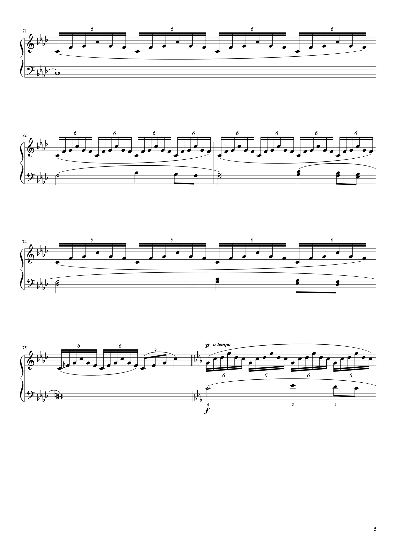 Fantasia(for Nausica)《久石让钢琴作品精选集》