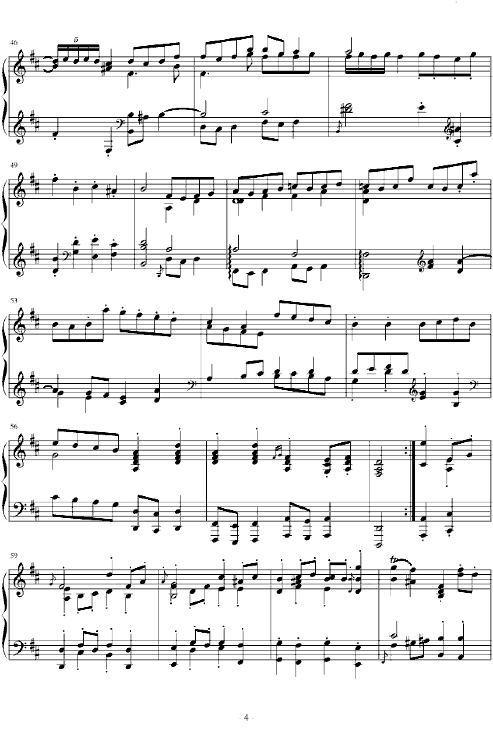 加沃特（第三管弦乐组曲）