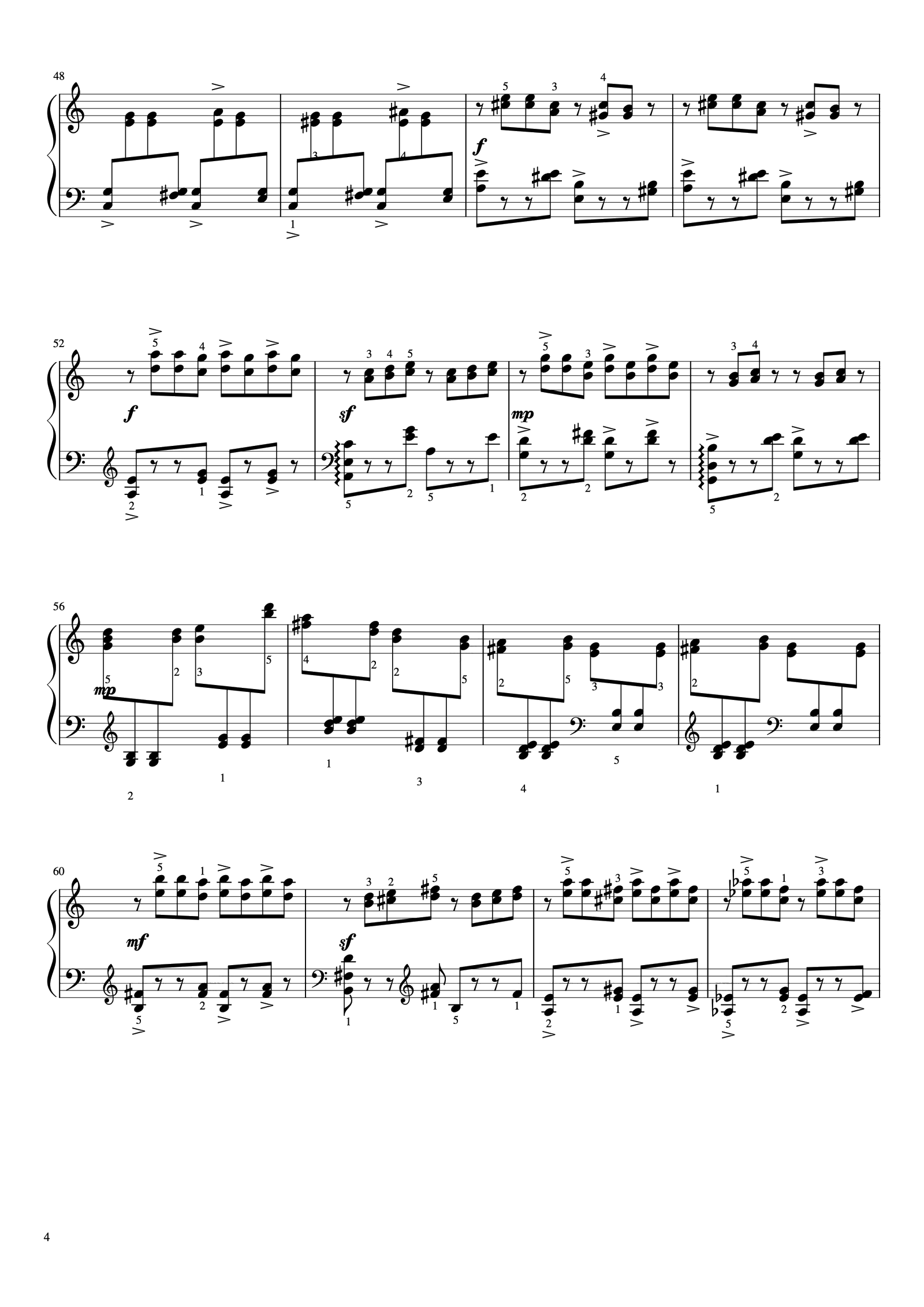 8级 节日舞《中国院钢琴考级曲目》