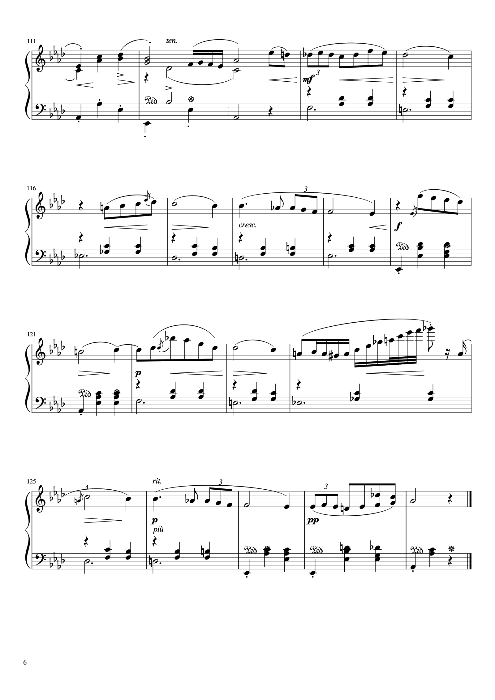 7级 圆舞曲（Op.69 No.1）《中国院钢琴考级曲目》