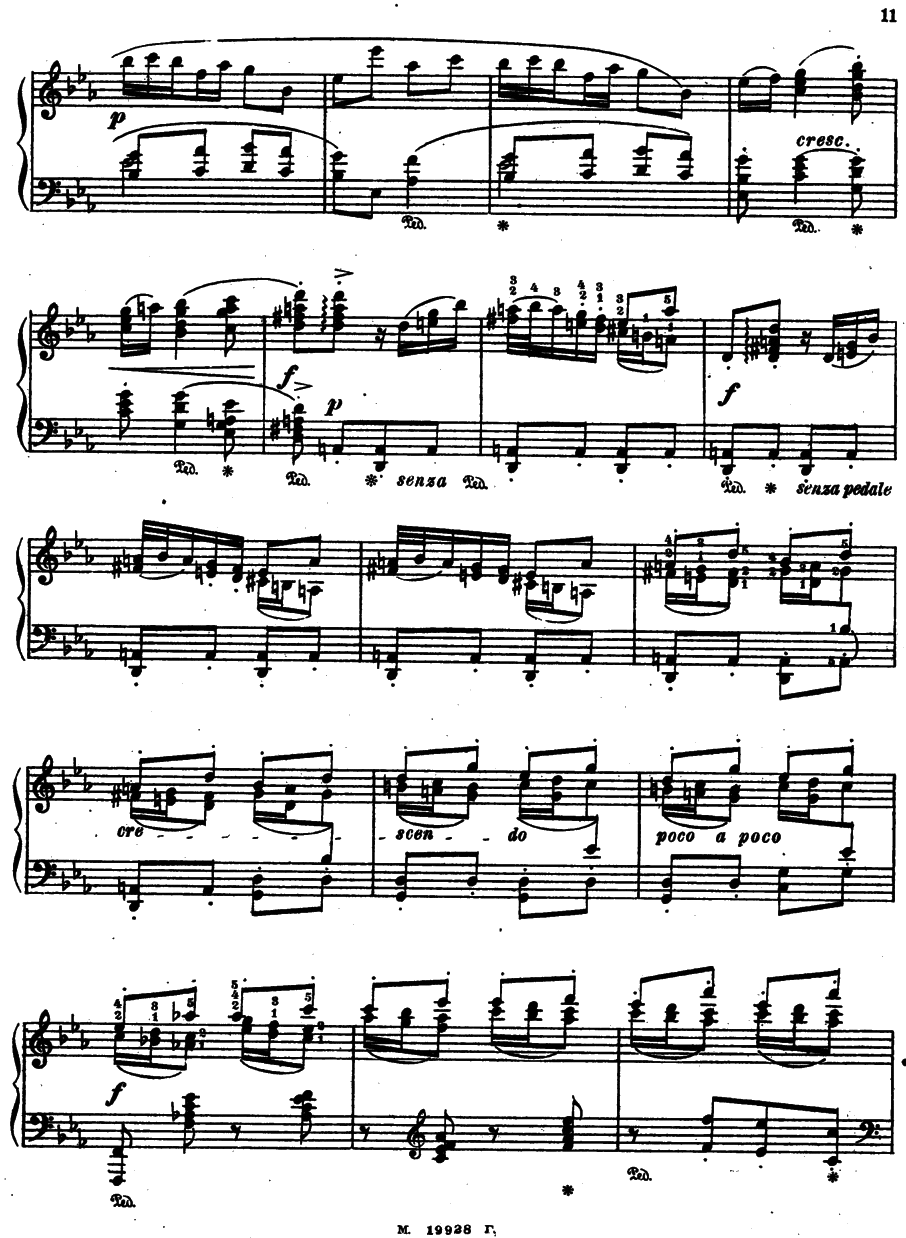 组曲 Suite op23（Blumenfeld op23n1）