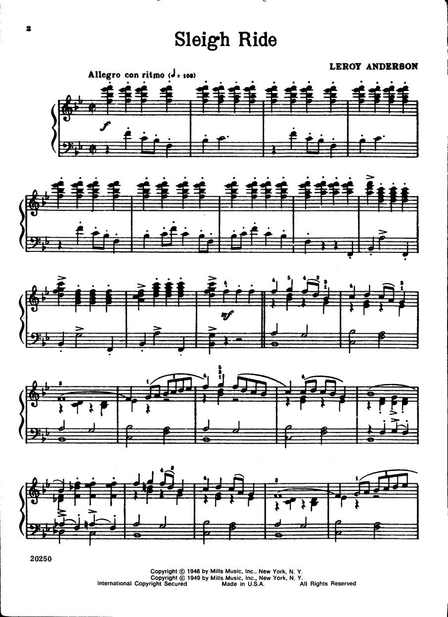 快乐雪橇Sleigh Ride