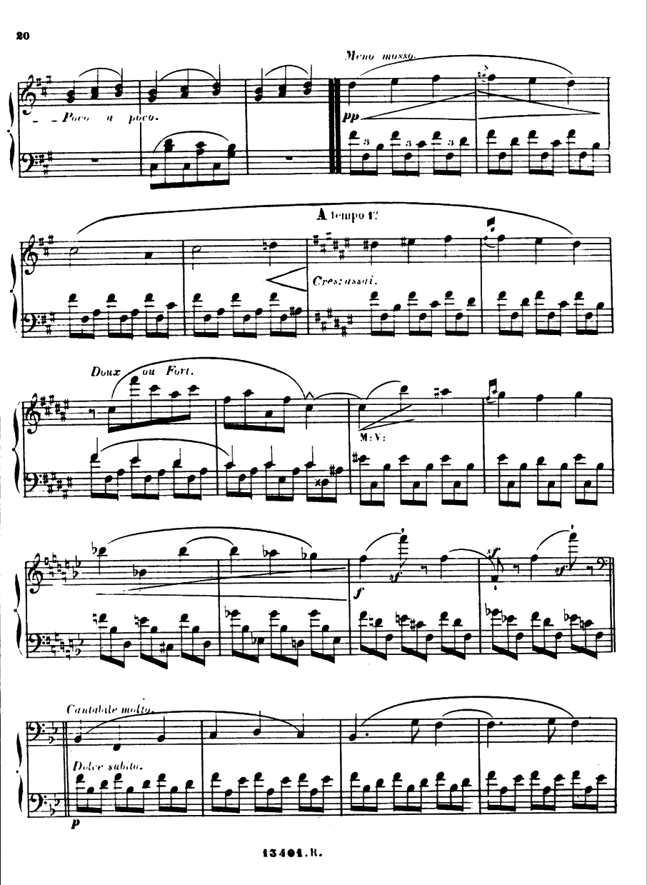 2首夜曲 2 Nocturnes Op.57（Alkan op57 Nocturne #2）