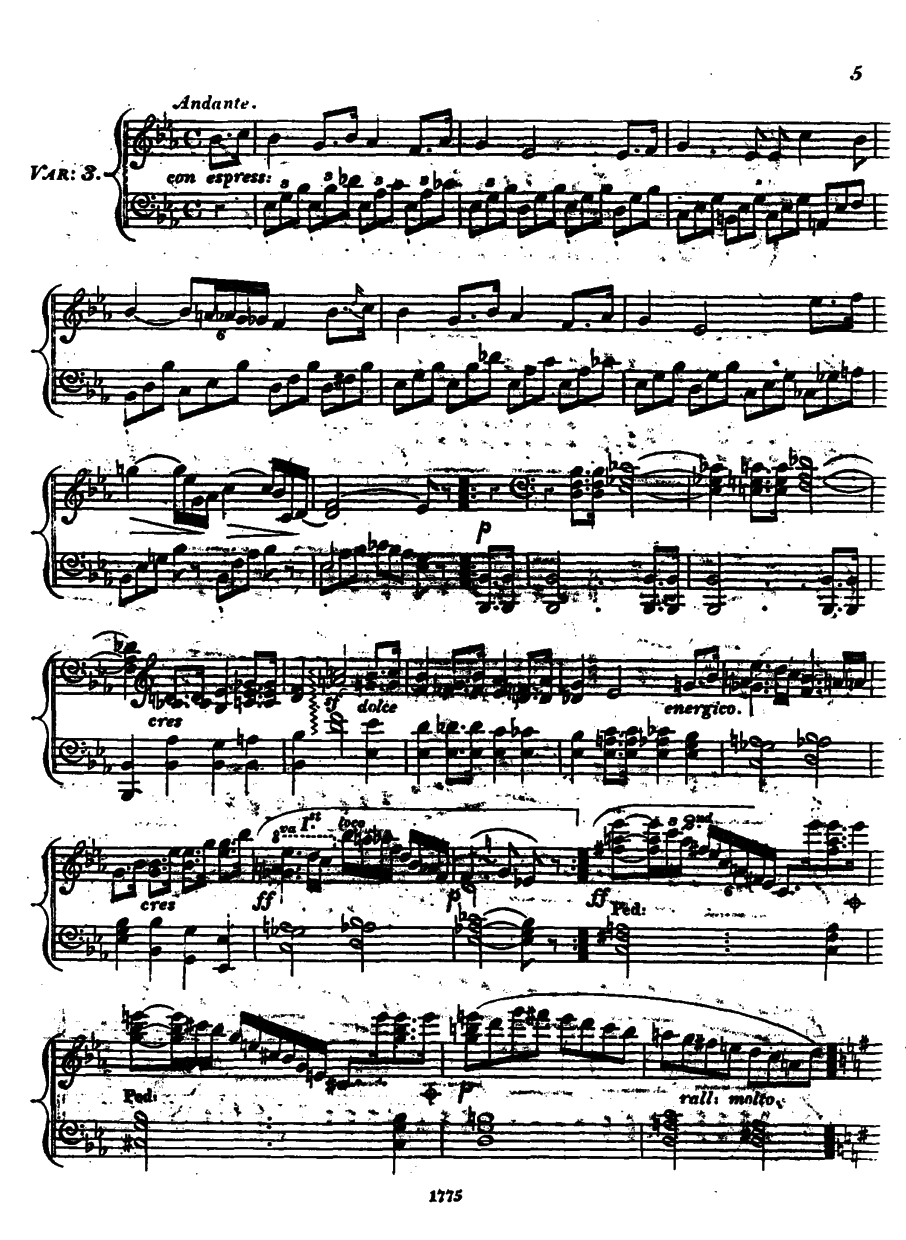 3首变奏曲 3 Variations Op.16 No.4-6（Alkan op16 5 Bellini）