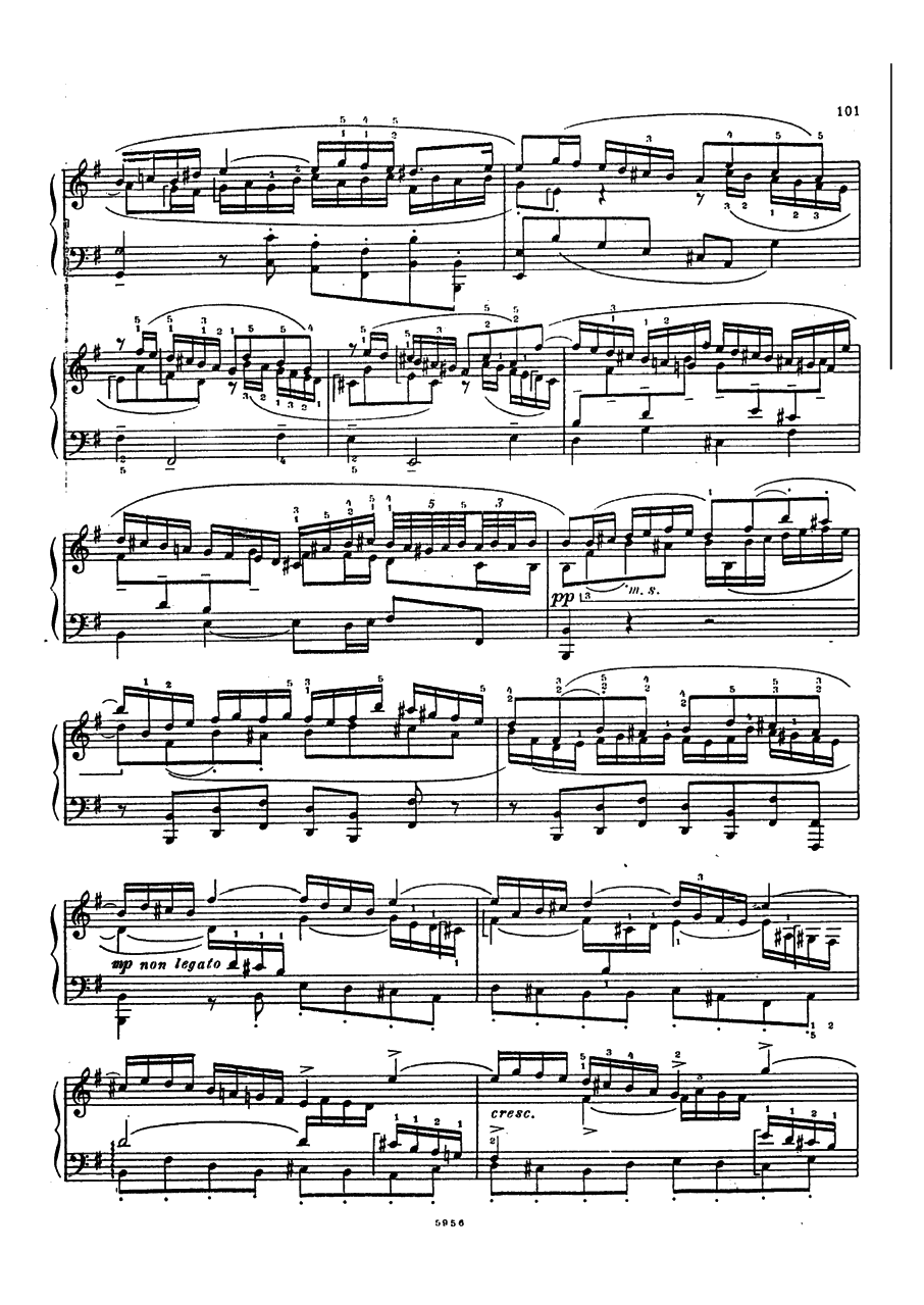 改编巴赫圣咏前奏曲Choral-Preludes（Bach-Feinberg Choral-Prelude 9 BWV655 Trio super Herr Jesu Christ）