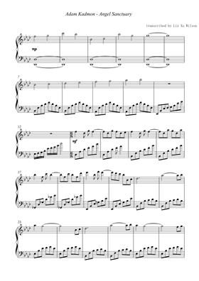 transcribed by Liz Xu Wilson Adam Kadmon - Angel Sanctuary