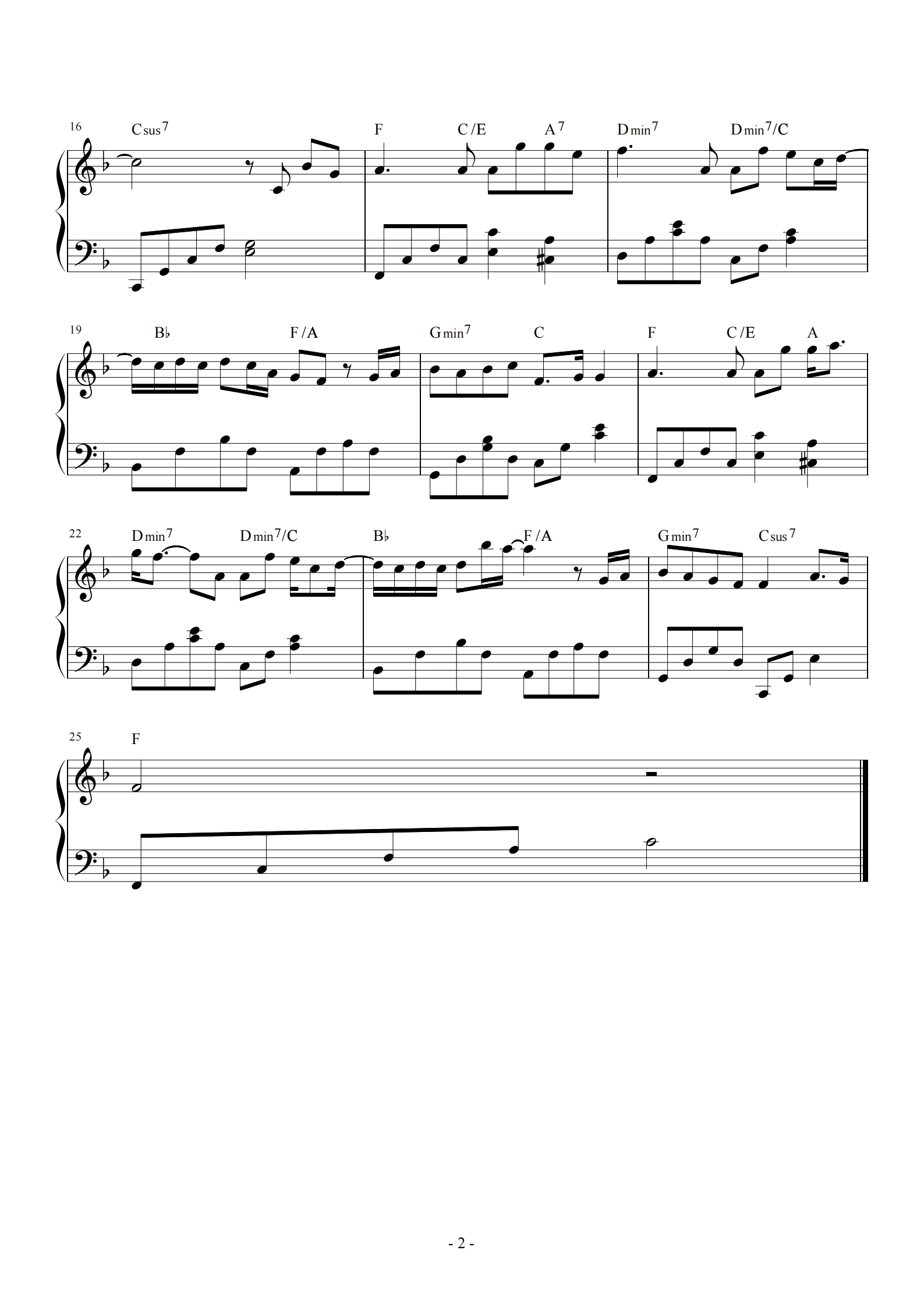 如果雨之后 【简易 动听】