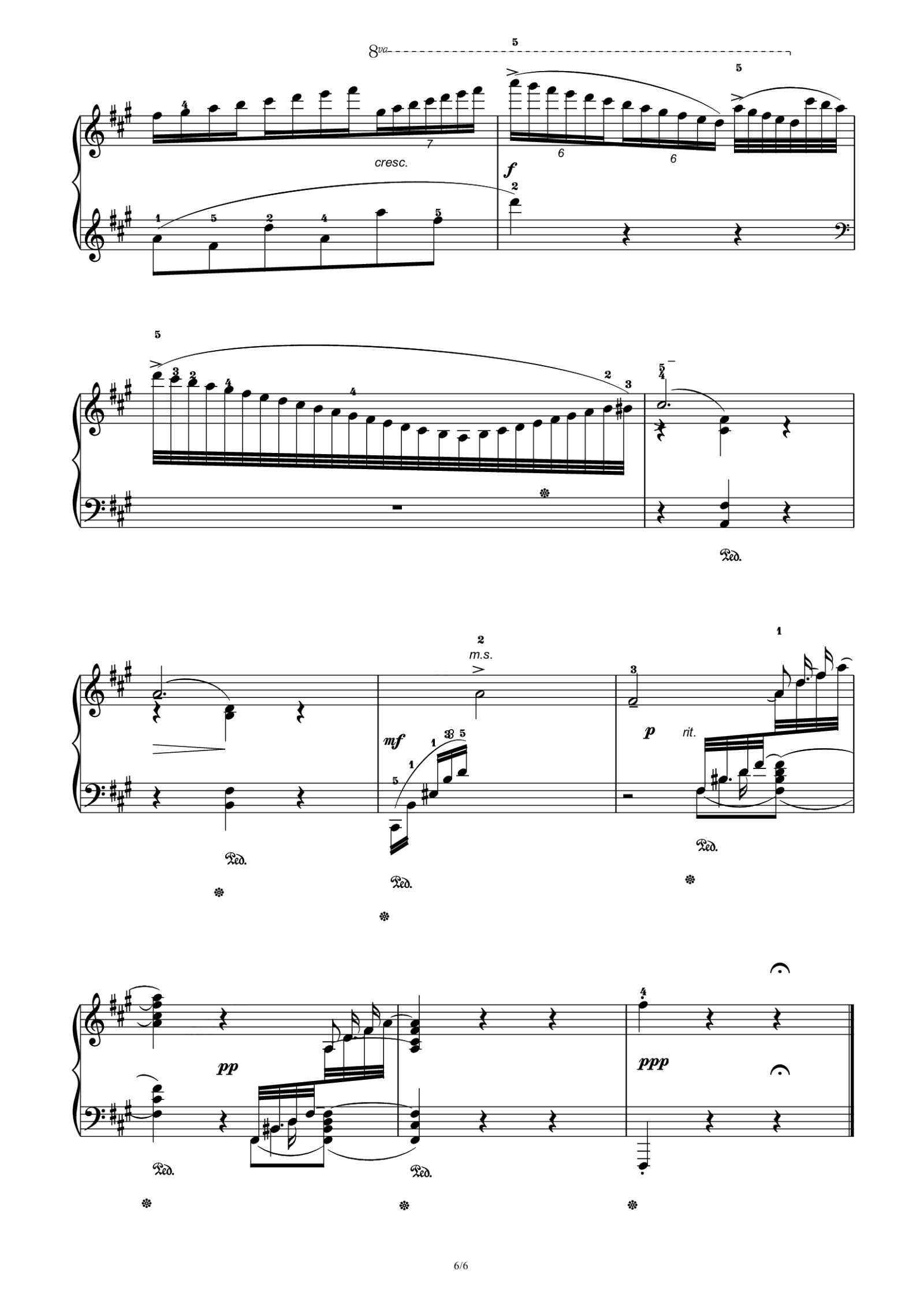 第十级A-2.练习曲Op.15 No.9