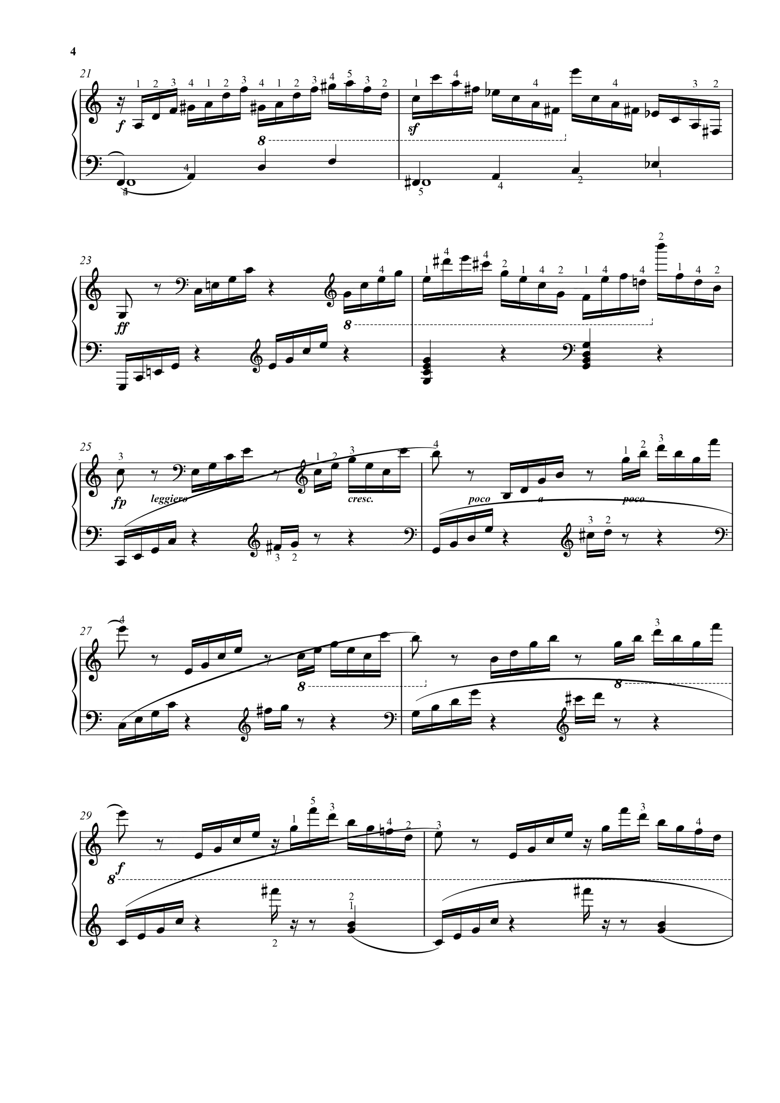 车尔尼299，No32