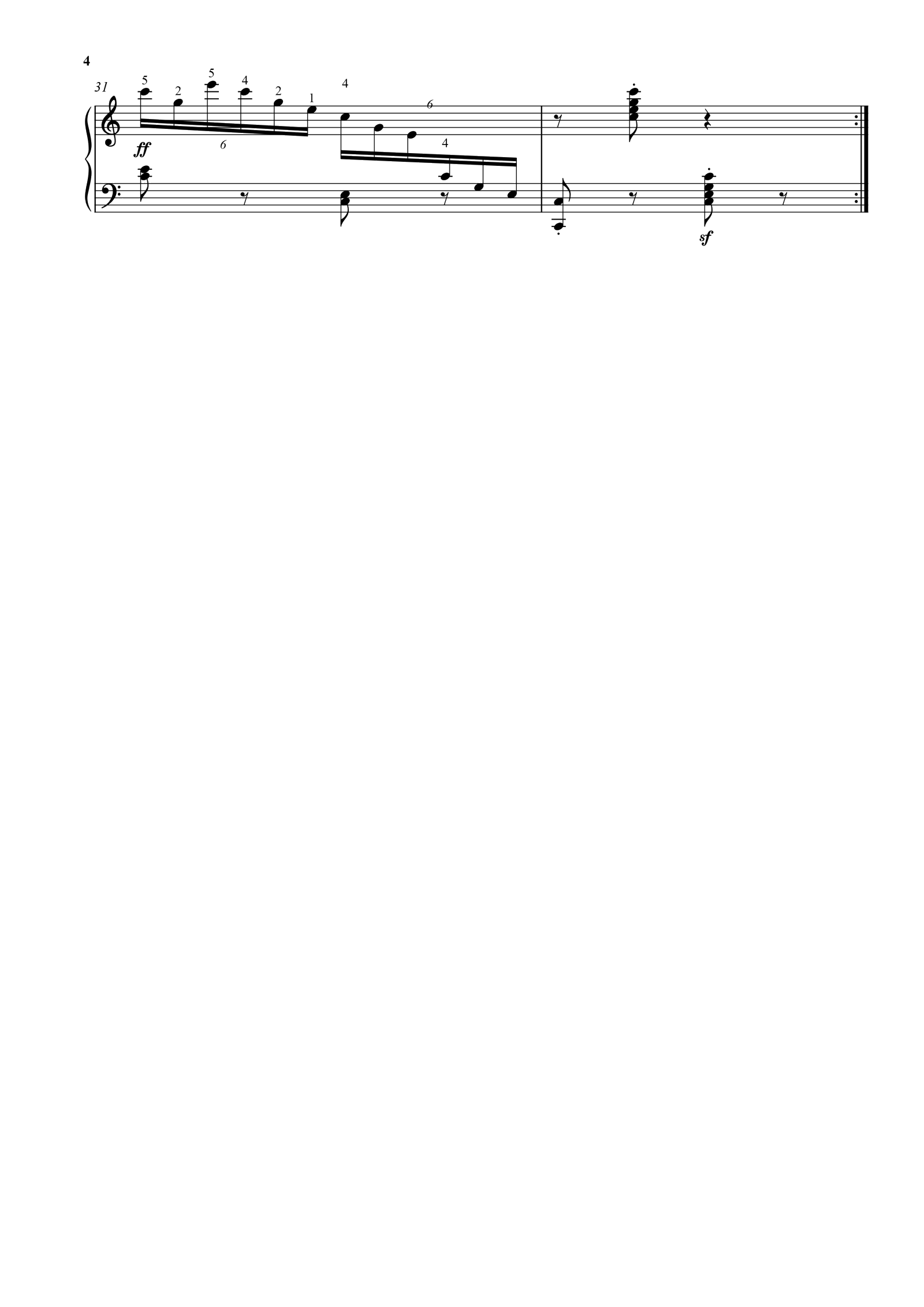 车尔尼299，No28