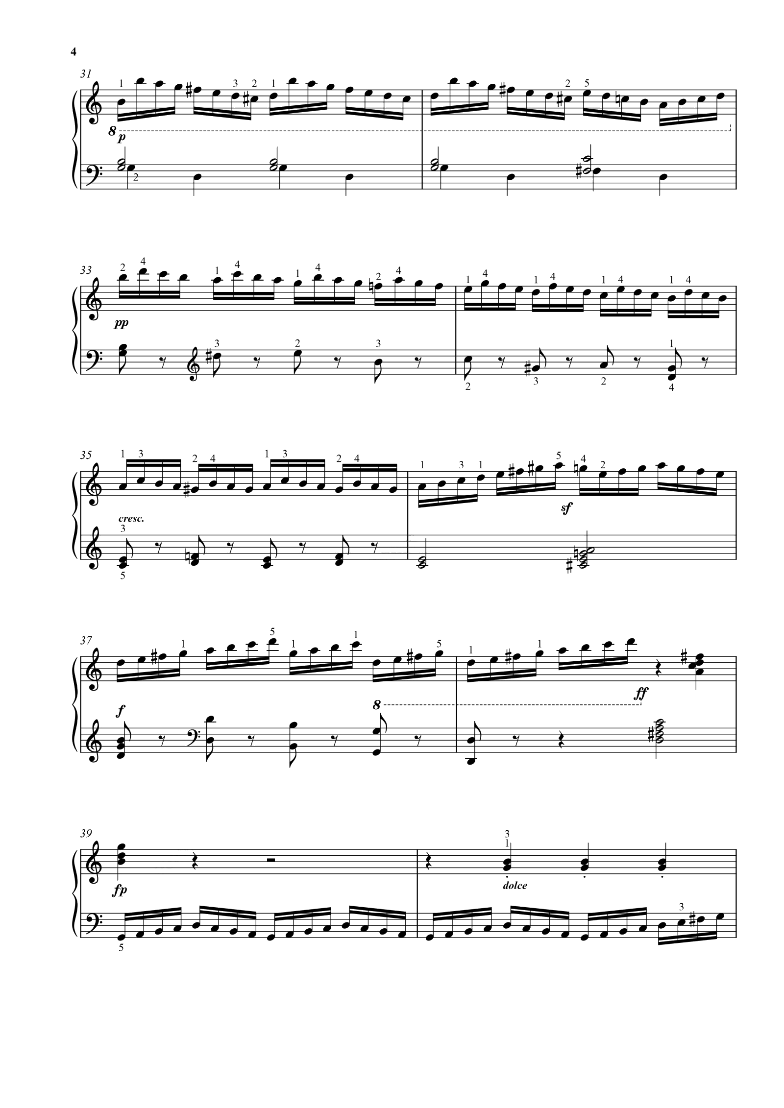 车尔尼299，No9