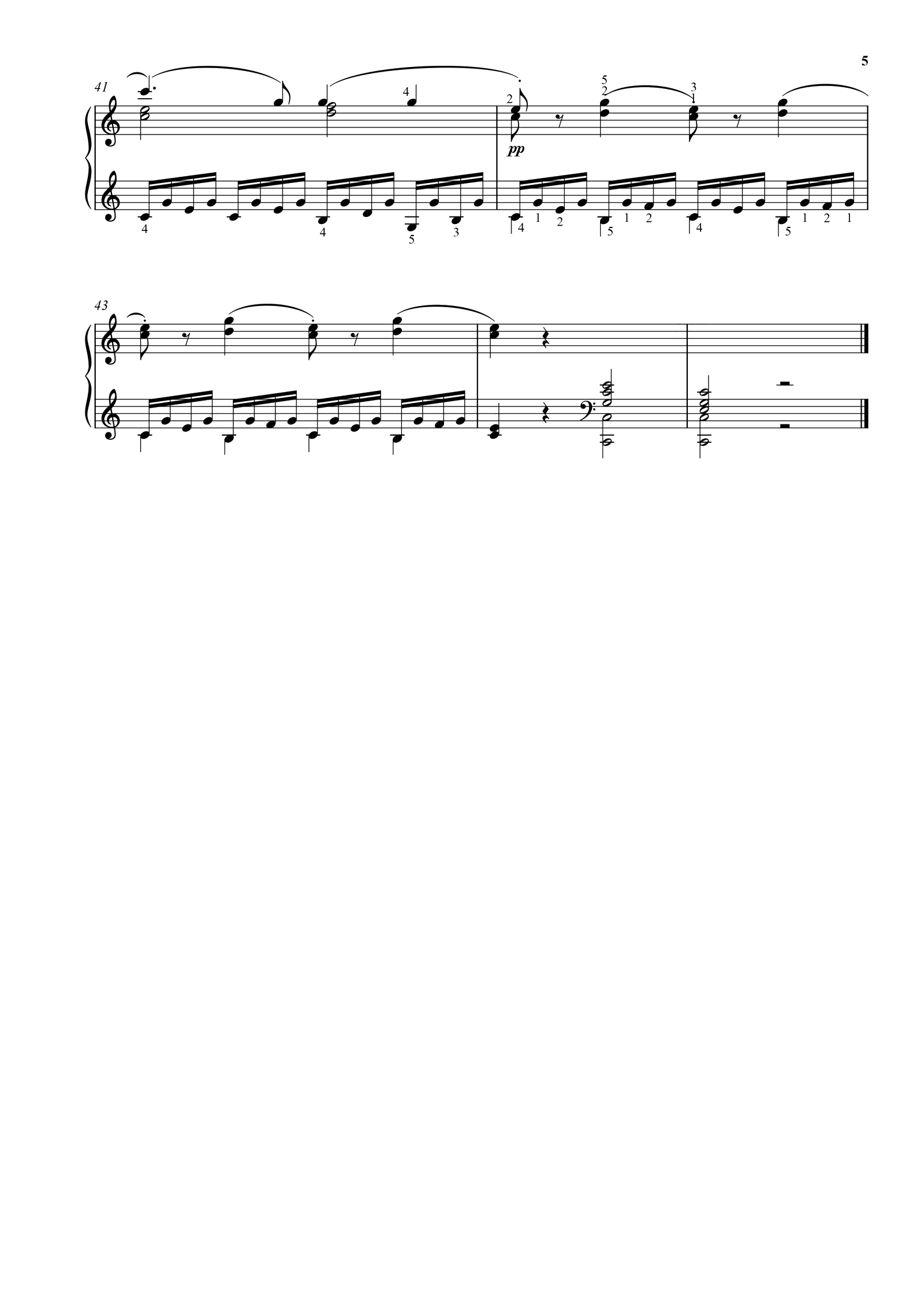 车尔尼299，No7