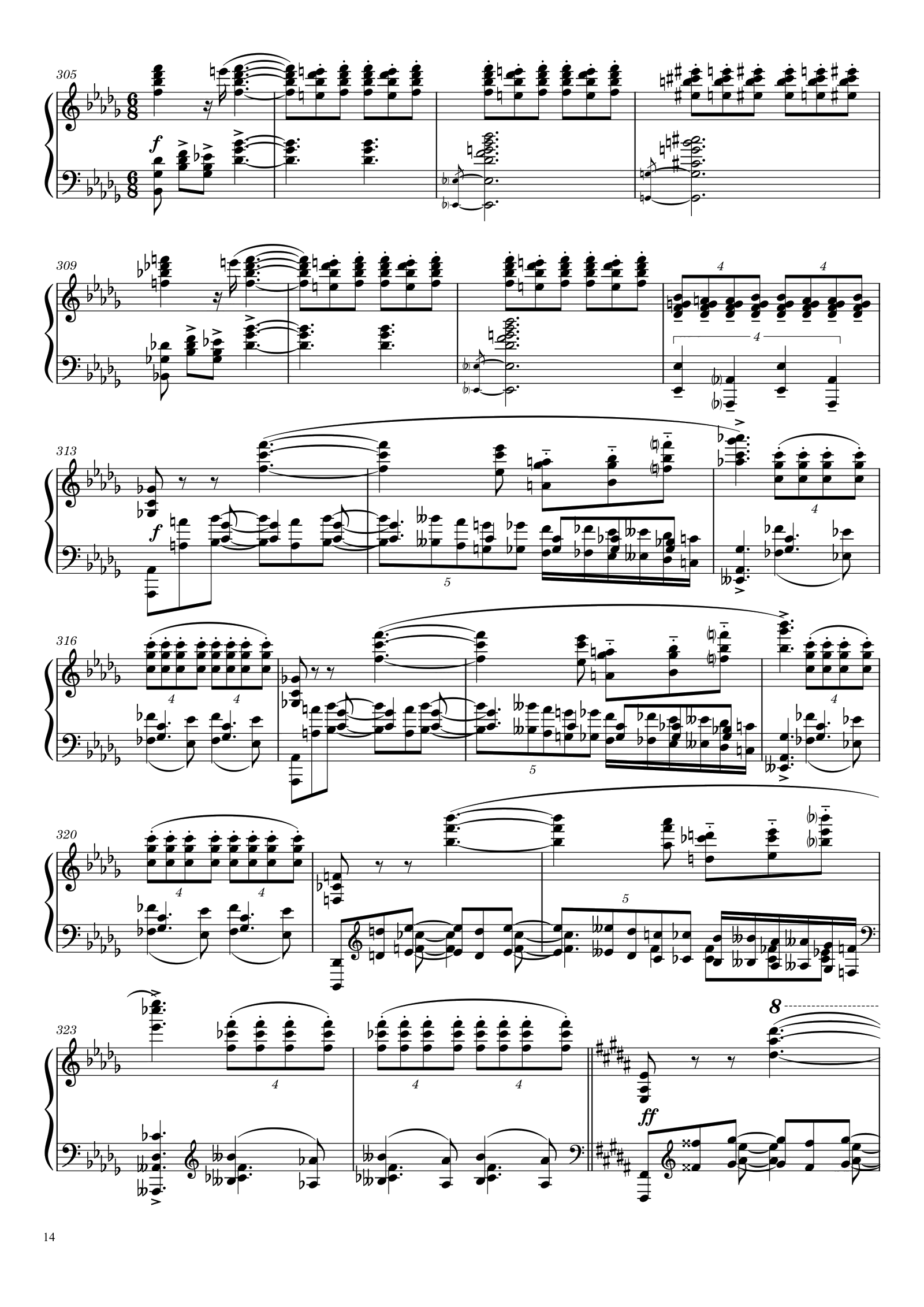 Scriabin Piano sonata no.5 斯科里亚宾第五钢琴奏鸣曲