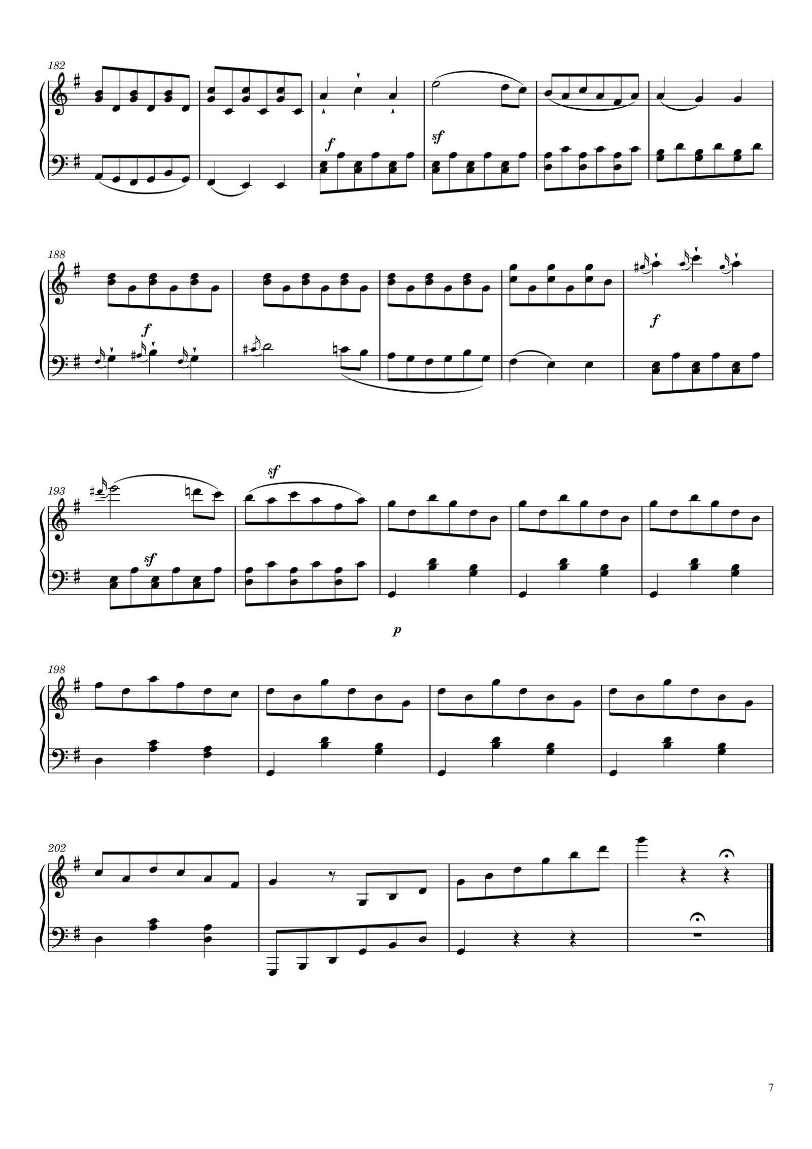 Sonate No. 25, 1st Movement