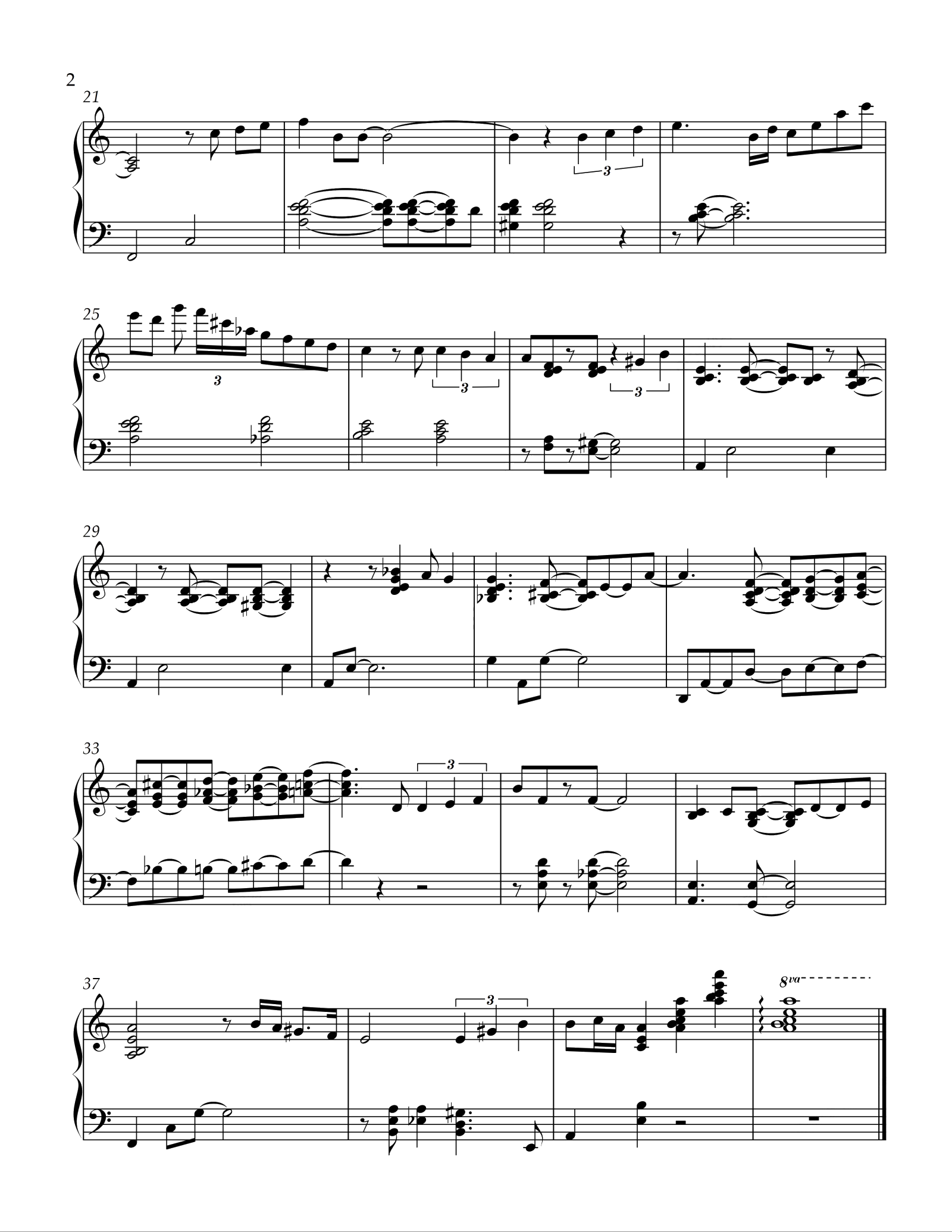 Black Orpheus 钢琴独奏Bossa Nova