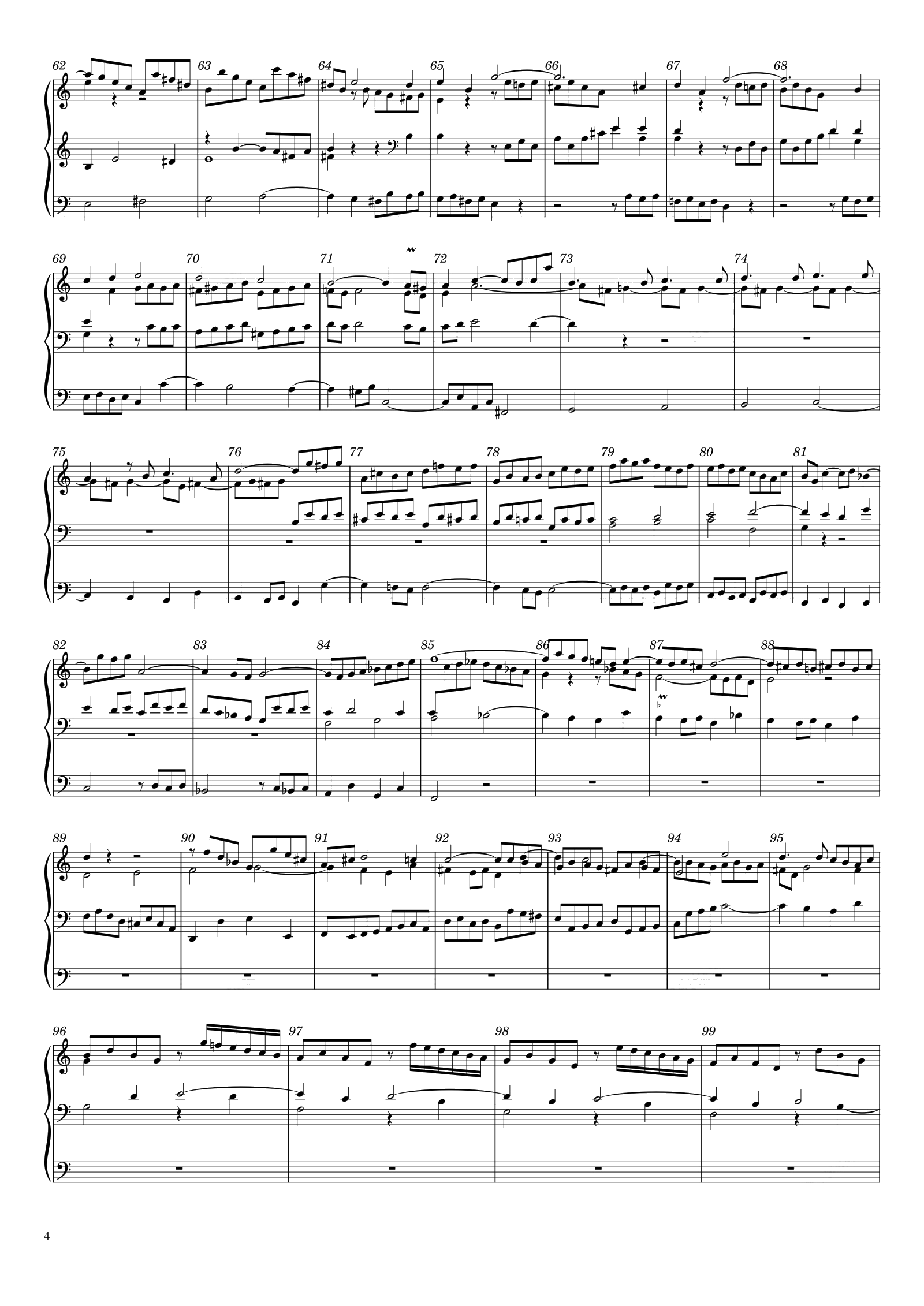 J. S. Bach: Prelude and Fugue in C major, BWV 545