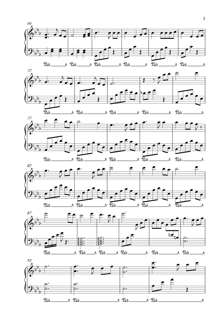 向日葵家的轮舞曲(ひまわりの家の轮舞曲) 悬崖上的金鱼公主 插曲 久石让