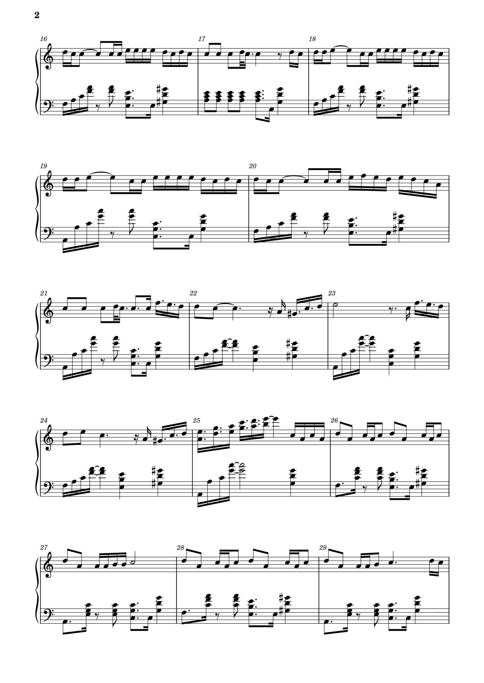 Bet On Me C调独奏版