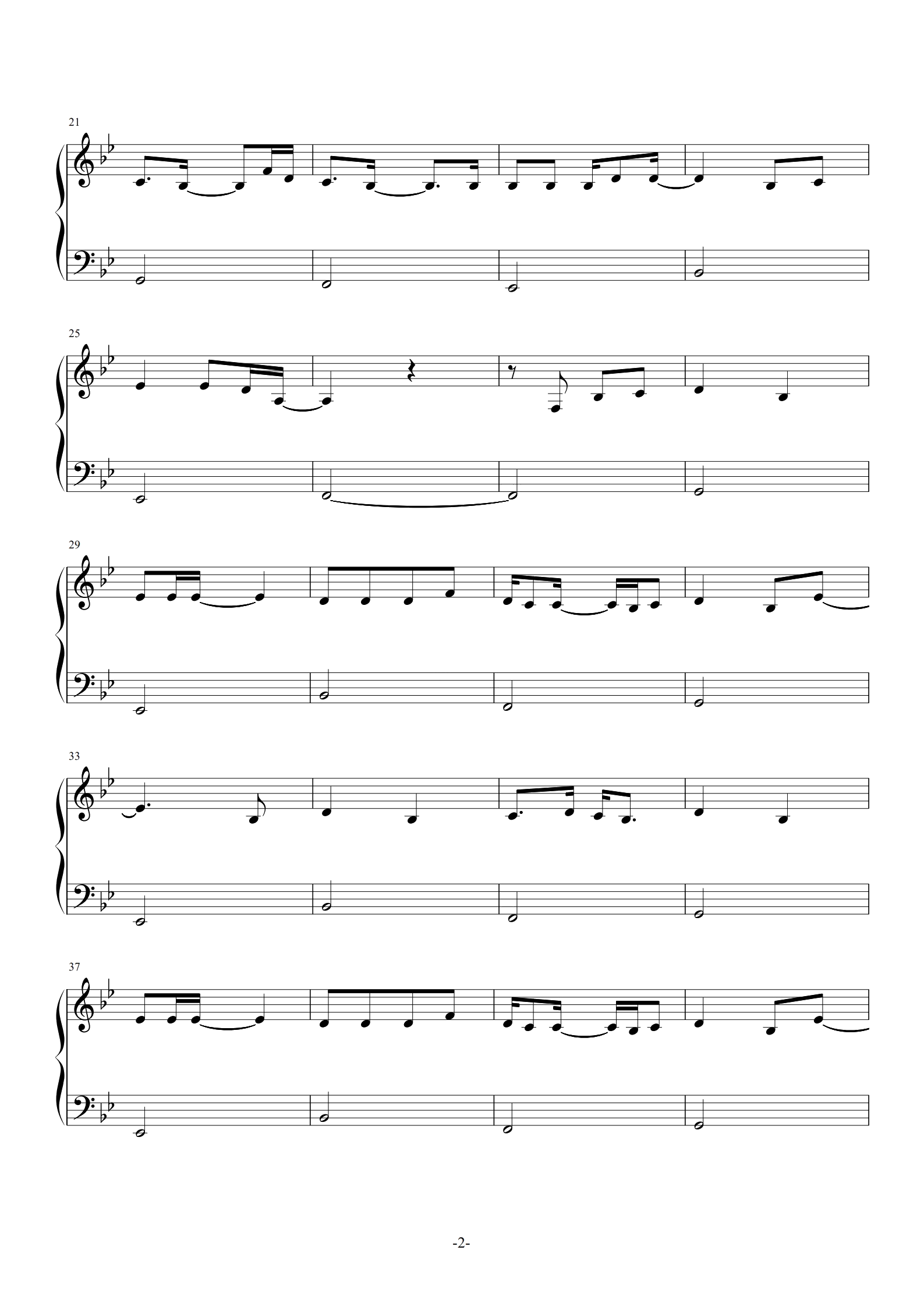 Battle Symphony-战斗交响曲-Linkin Park-林肯公园-钢琴谱-独奏版