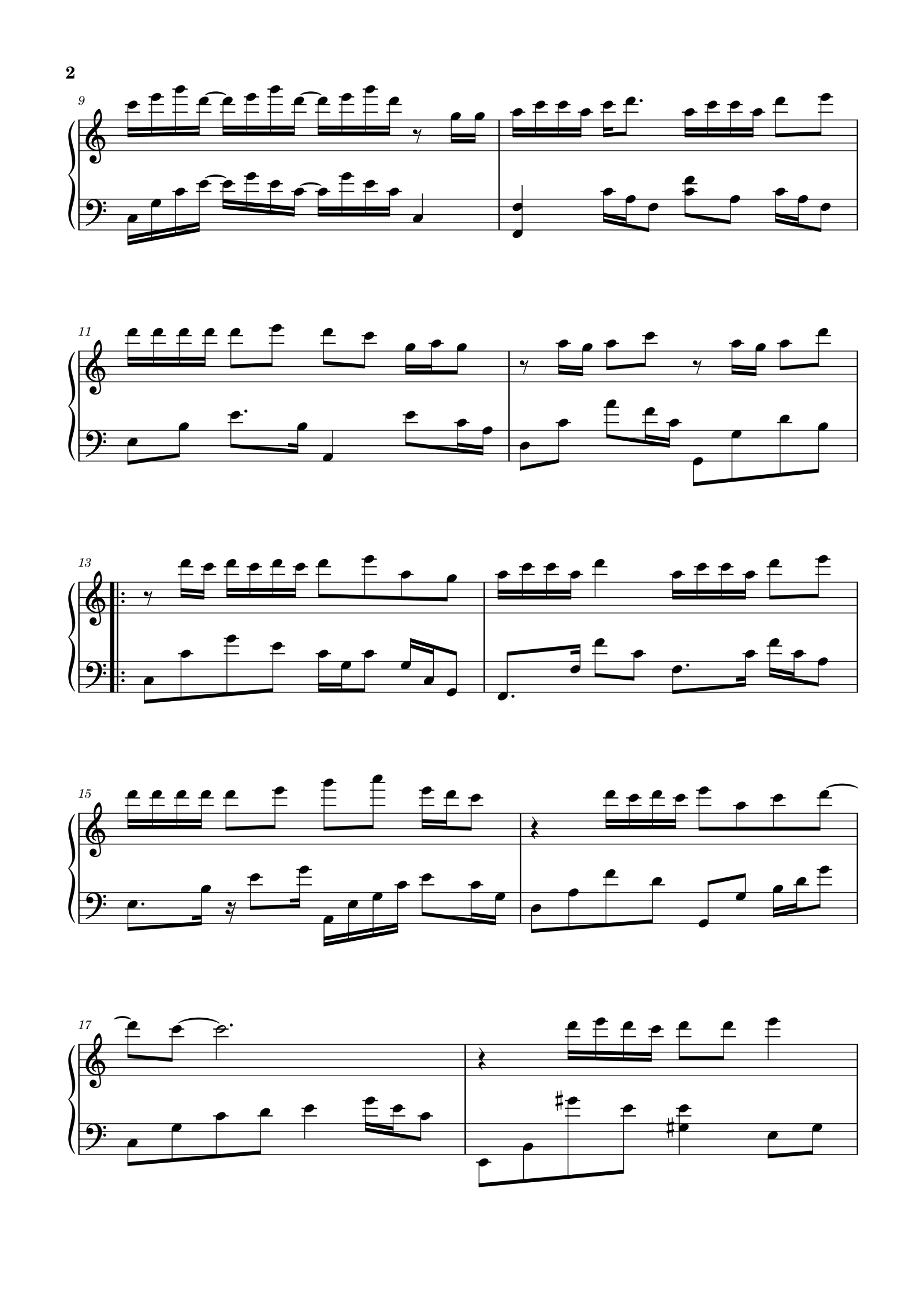 红颜如霜——周杰伦《最伟大的作品》C调