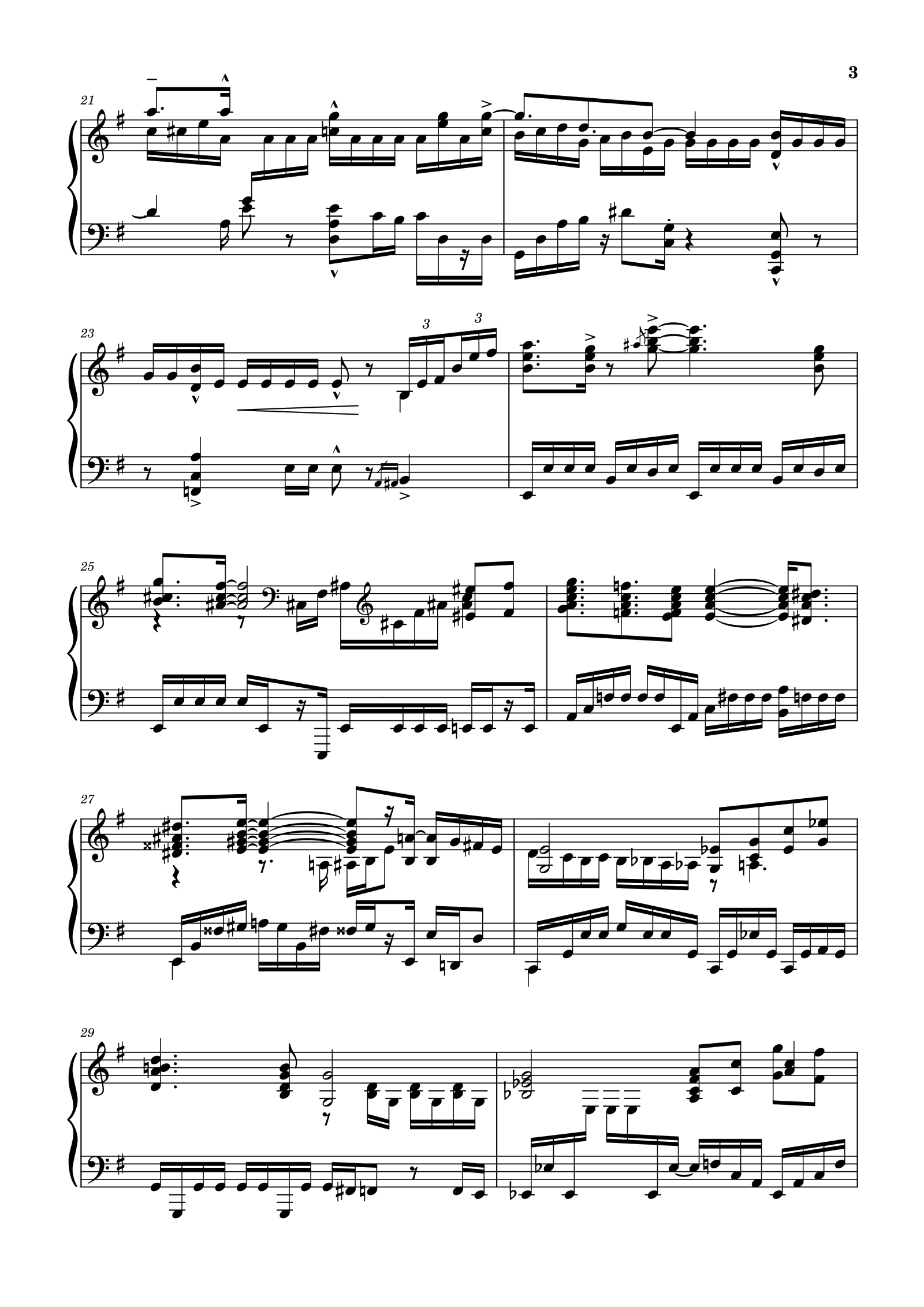 音乐会练习曲 第三首（Toccatina）