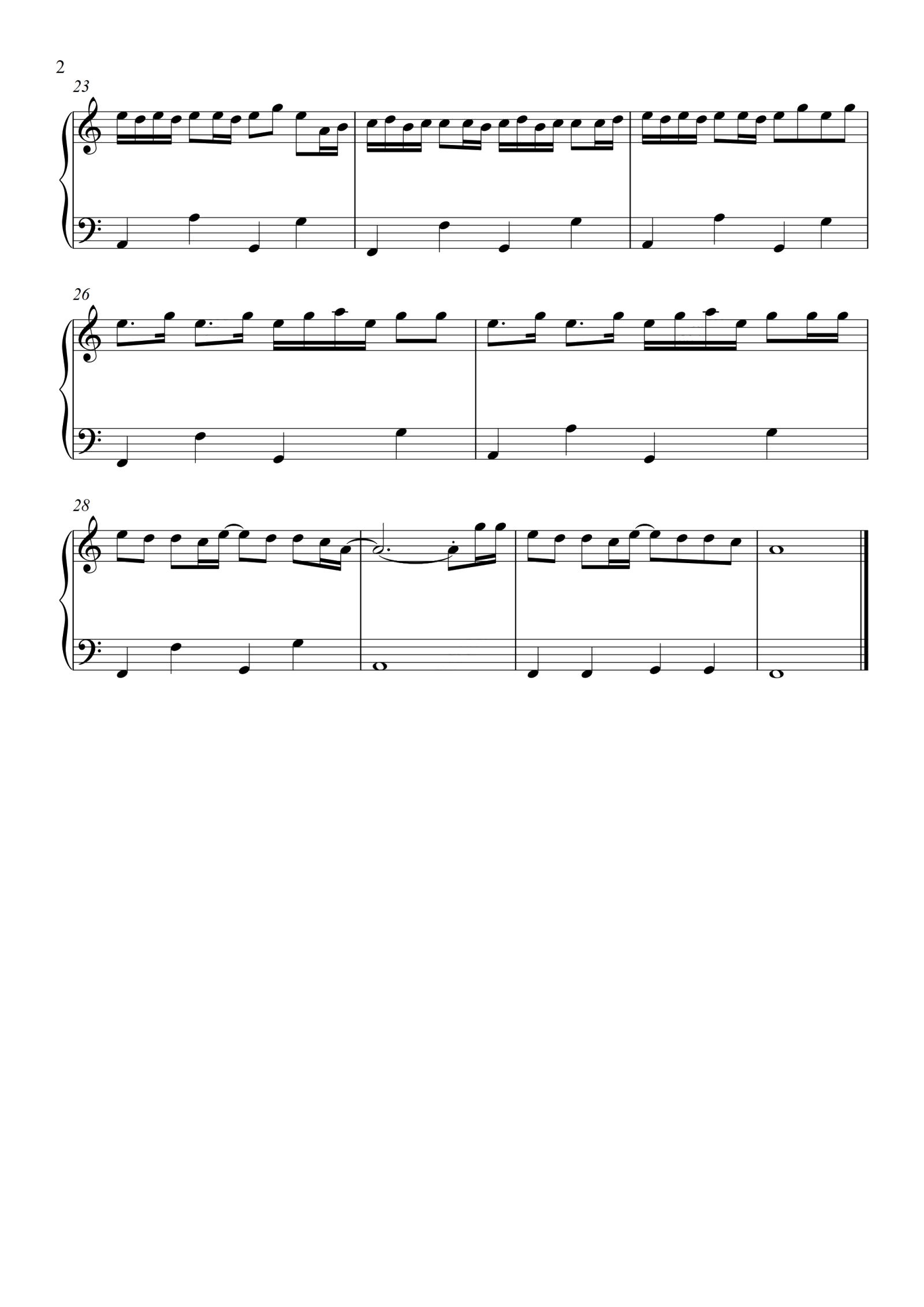 孤勇者-英雄联盟双城之战中文主题曲【初级汤姆森难度】