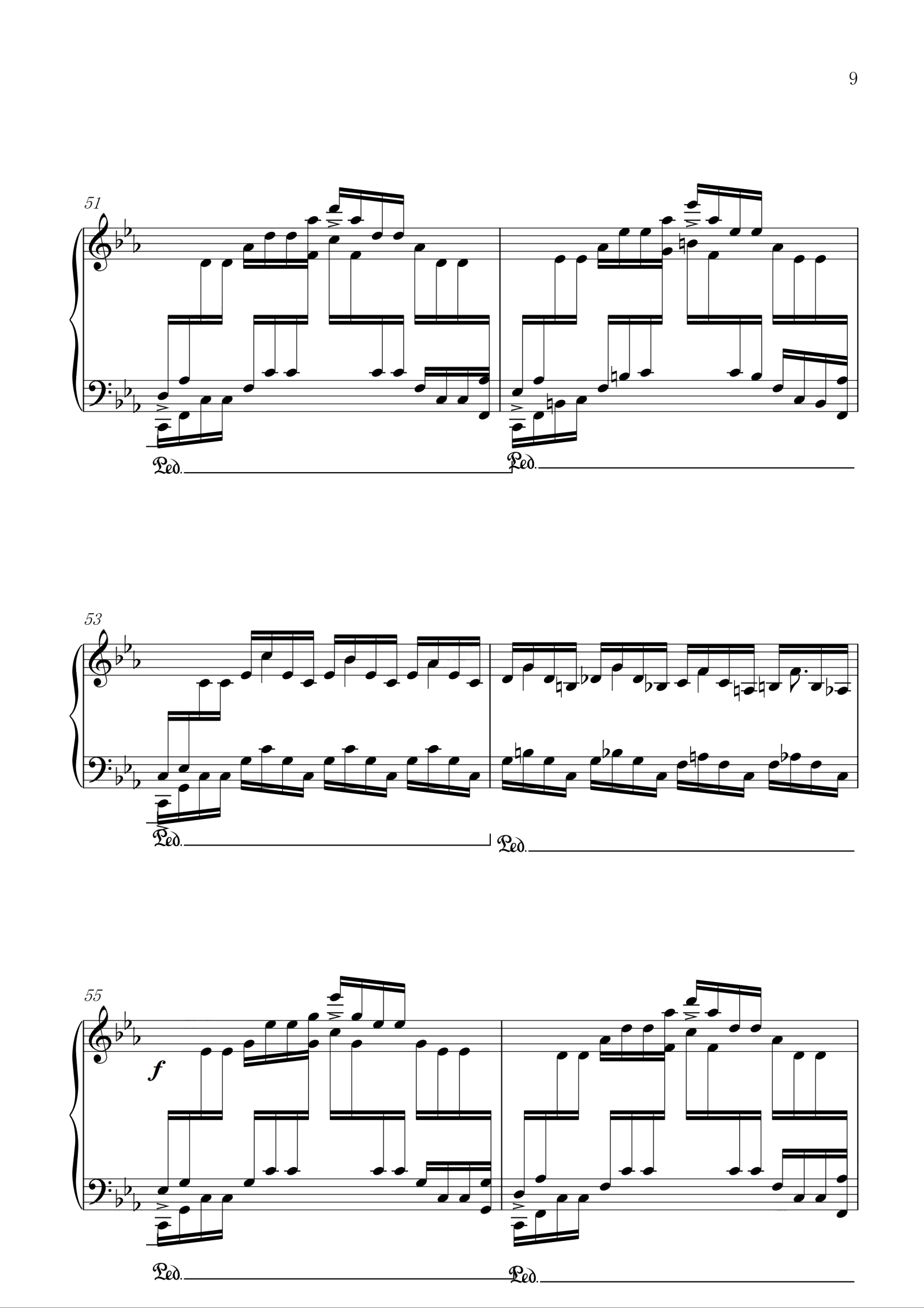 肖邦 大海练习曲 Op.25 No.12