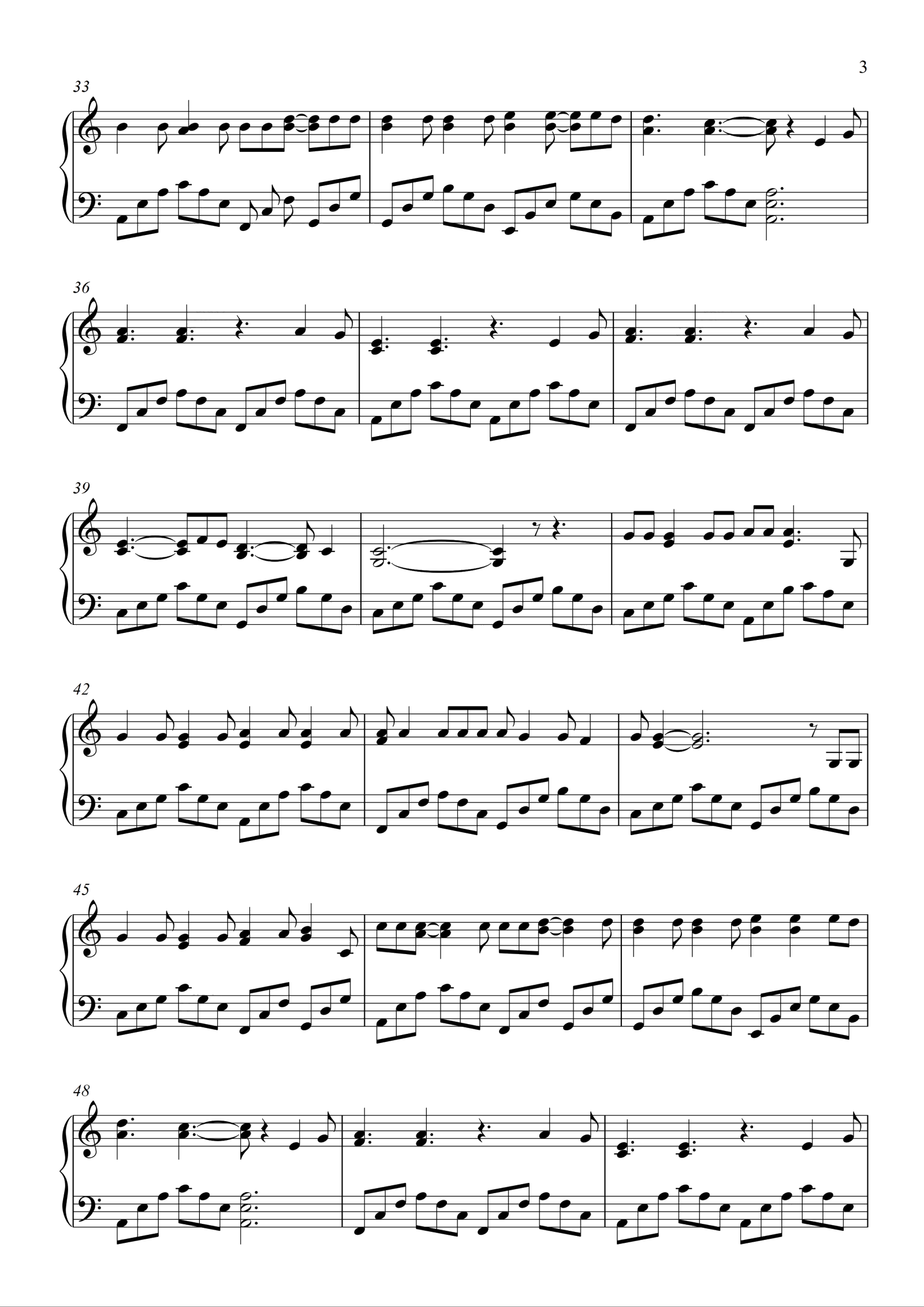 来个无伴奏钢琴独奏《Hallelujah》Jeff BuckleyRockschool Grade1