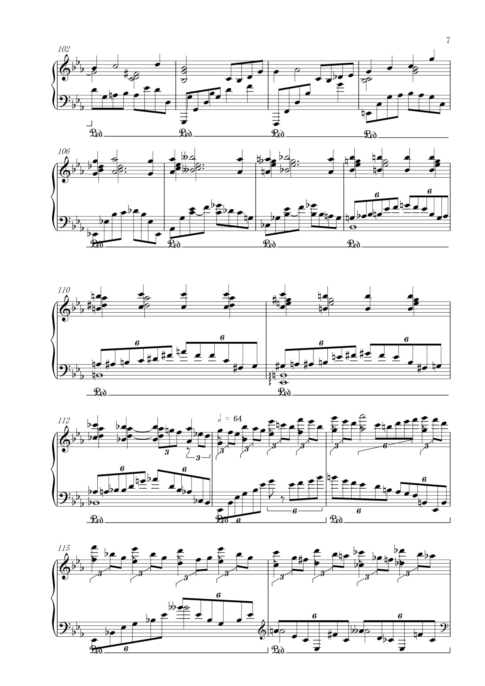 拉赫玛尼诺夫 C小调第二钢琴协奏曲·作品18号 第一乐章