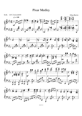 Ethan Barton Pixar Medley