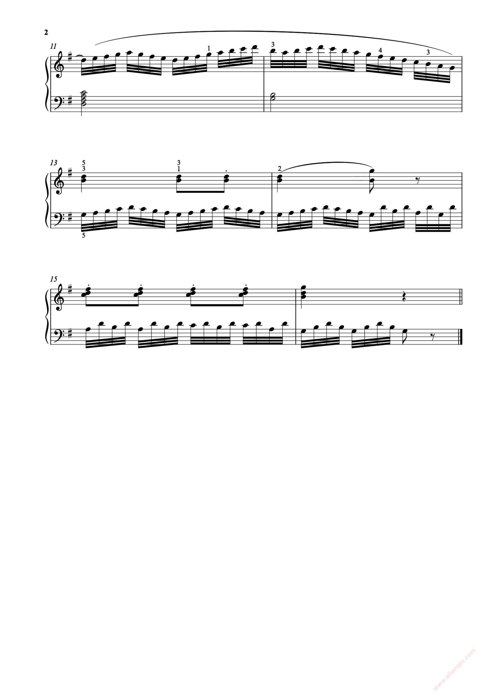 2级-1-练习曲-Op.599-No.59