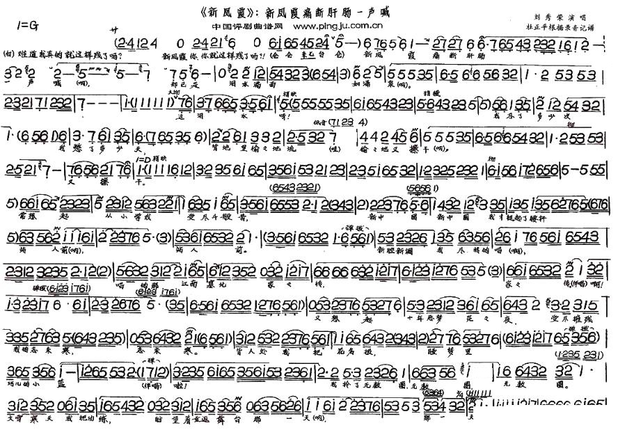 新凤霞痛断肝肠一声喊