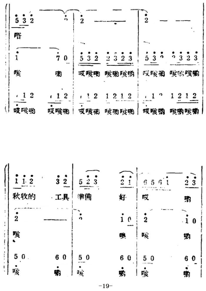 生产大合唱