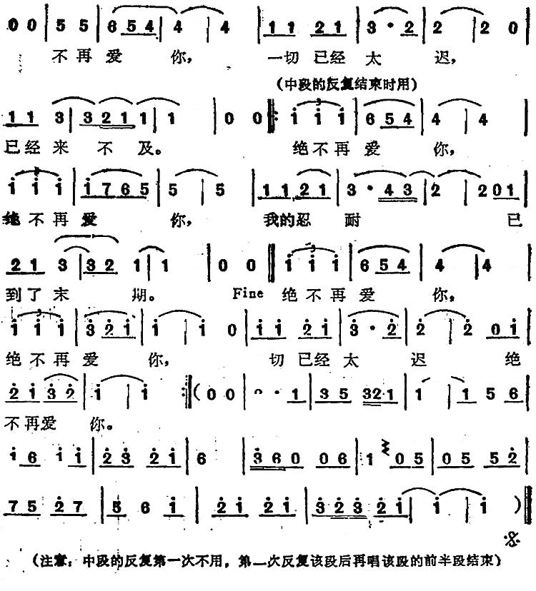 苏芮演唱金曲：绝不再爱你