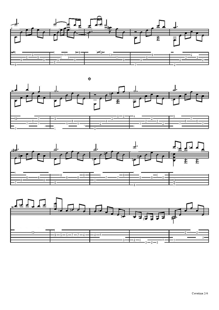 cavatina