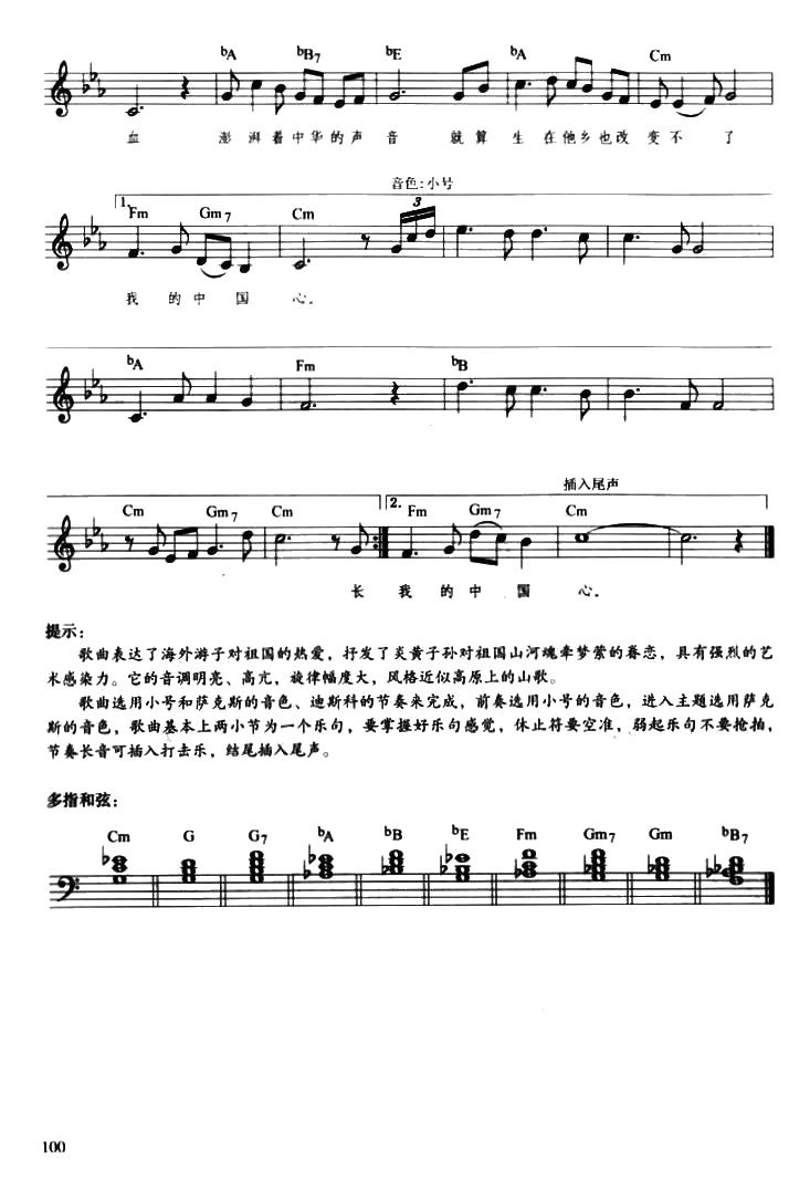 我的中国心