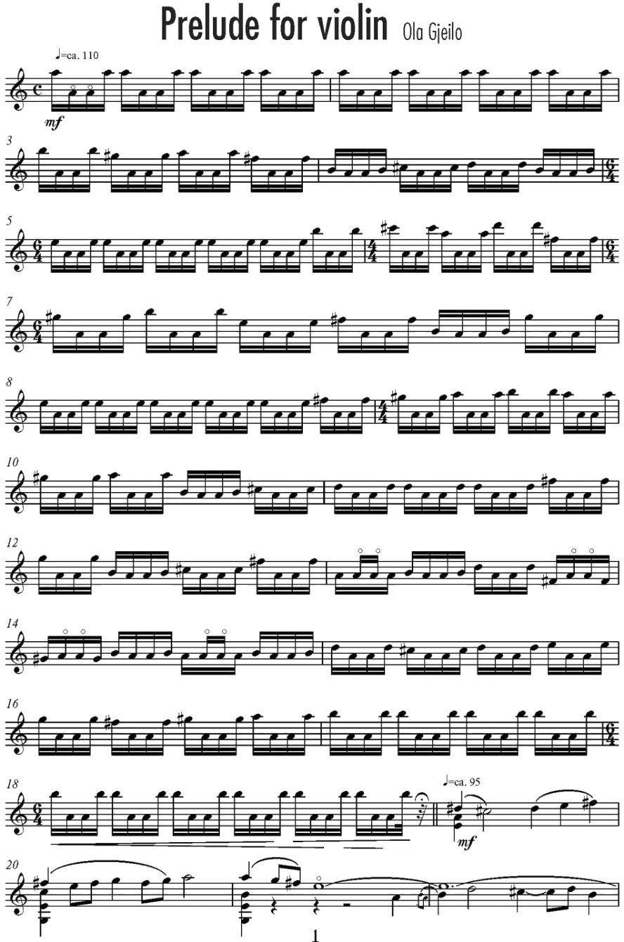 prelude