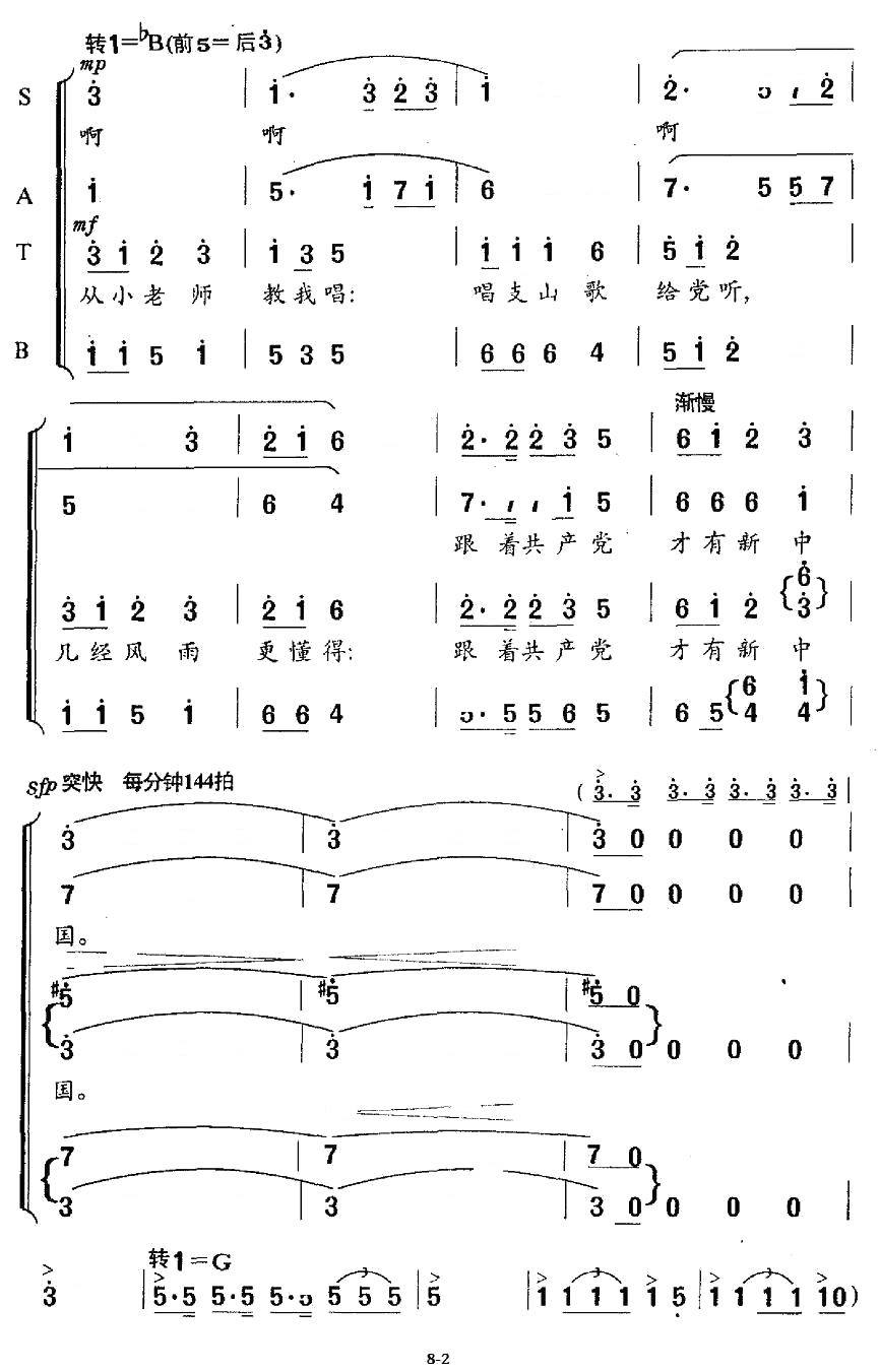 在灿烂阳光下