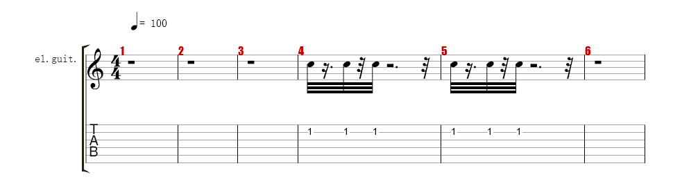 Muted Guitar