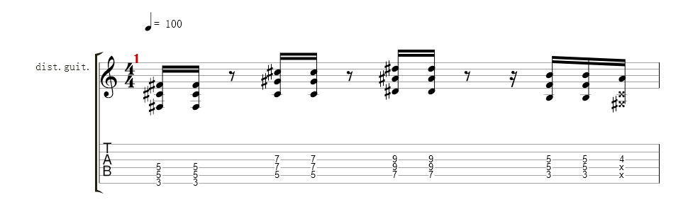 guitarra der