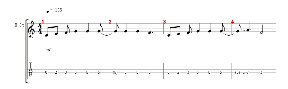Rythm guitar (Dist)