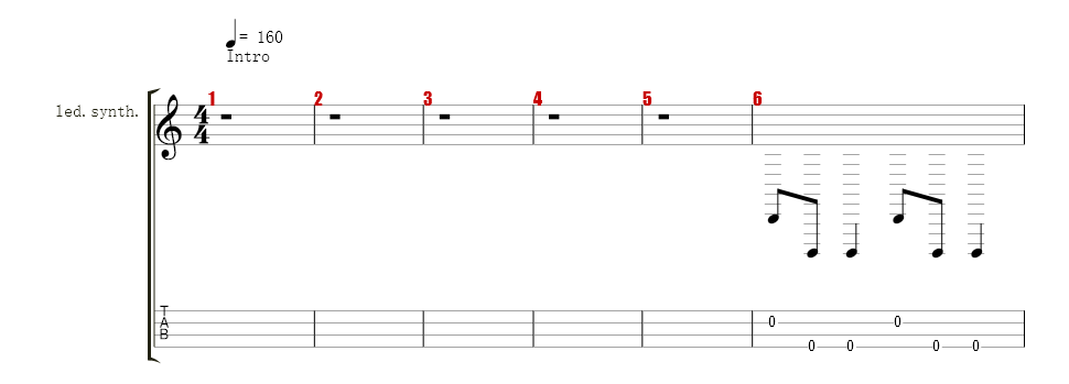 Basse Lead Dropped D ( Chris )