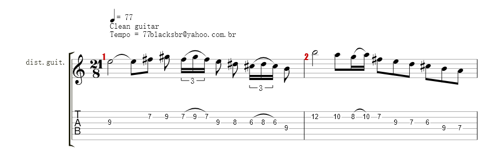 Distortion Guitar 1