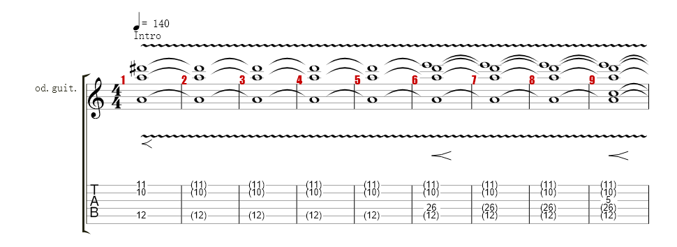 Backup Guitar / C.Judge / J.Yudkin