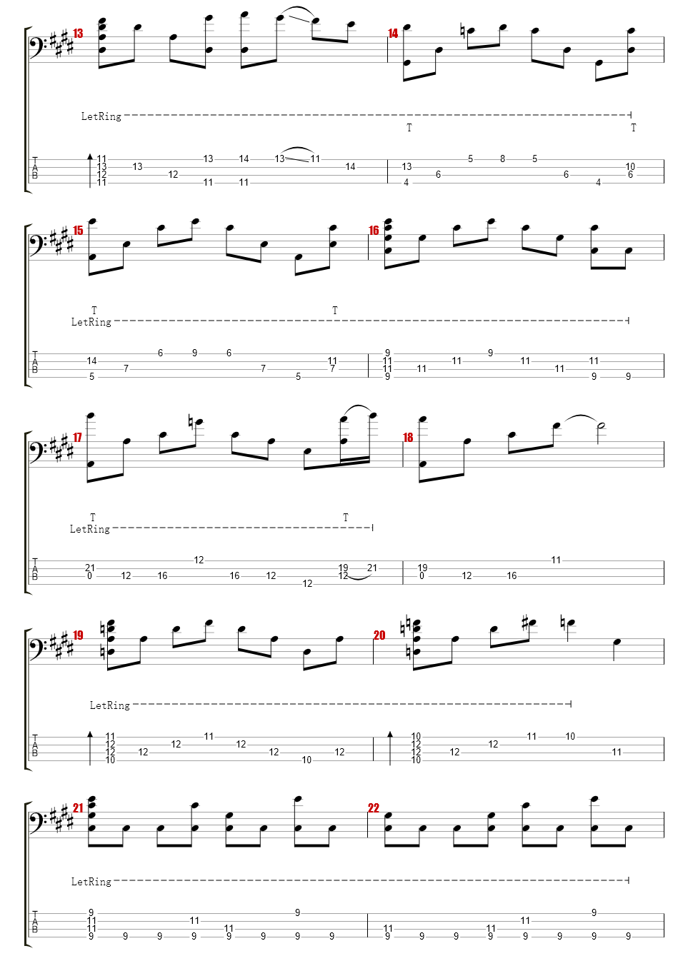 Because Solo Bass Guitar