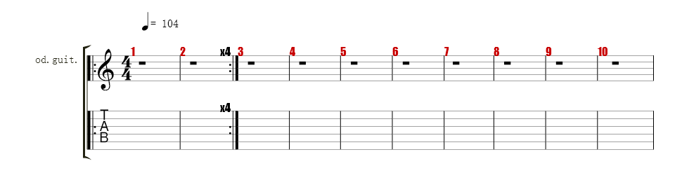 Guitare 3 electric/crunch