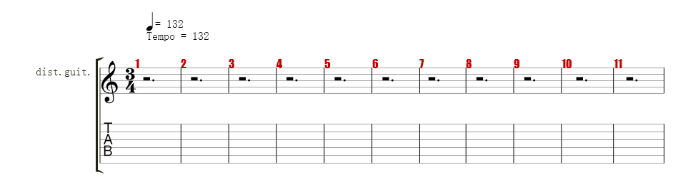 Distortion guitar 1